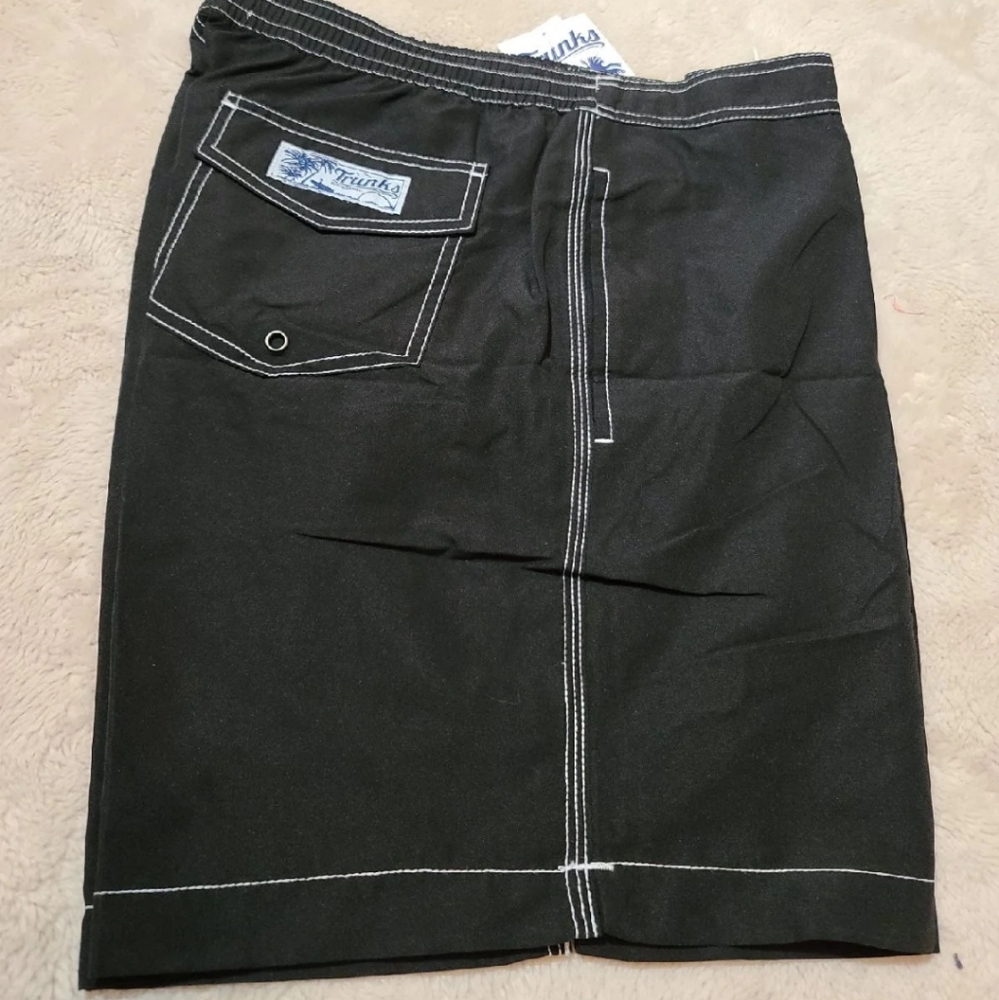 Mens Swim Trunks Black